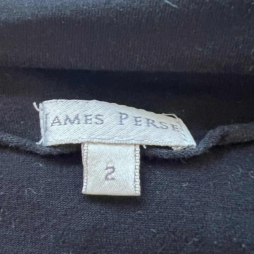 James Perse Black Off-Shoulder Top - Picture 5 of 8